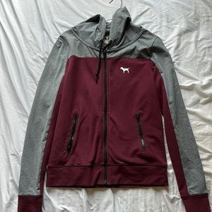 PINK Vintage Comfy Zip-Up